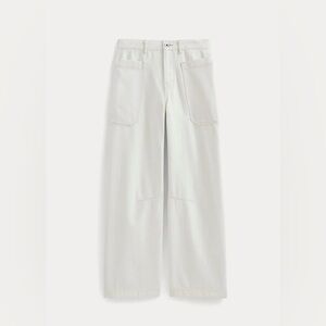 Everlane The Gardener Pull-On Jean in Bone Size 28 Regular